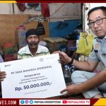 Jasa Raharja Terus Bergerak, Tiga Ahli Waris Korban KM Virgo Terima Santunan di Jawa Timur