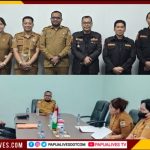 Senkom Mitra Polri Mimika Audiensi dengan Kepala Bappeda, Serahkan Laporan Kegiatan Tahunan