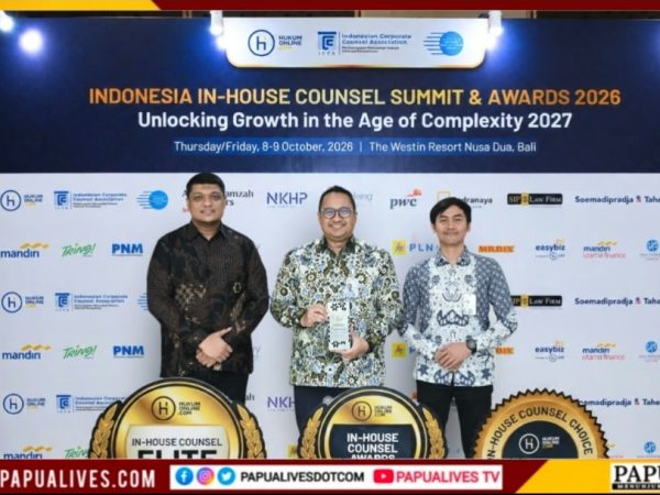 Konsisten Perkuat Tata Kelola, Jasa Raharja Raih Penghargaan In-House Counsel Elite 2026